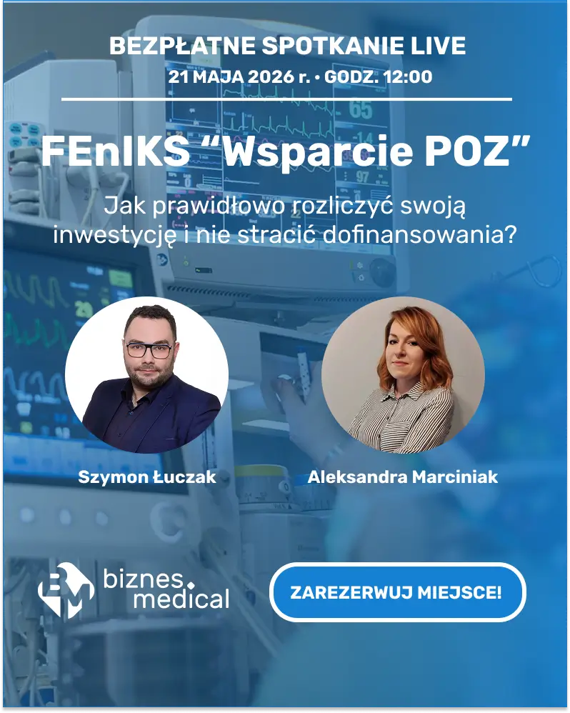 Webinar FEnIKS Wsparcie POZ rozliczenie