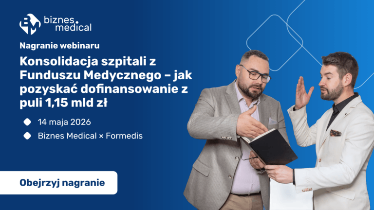 Konsolidacja szpitali z Funduszu Medycznego — jak pozyskać dofinansowanie z puli 1,15 mld zł