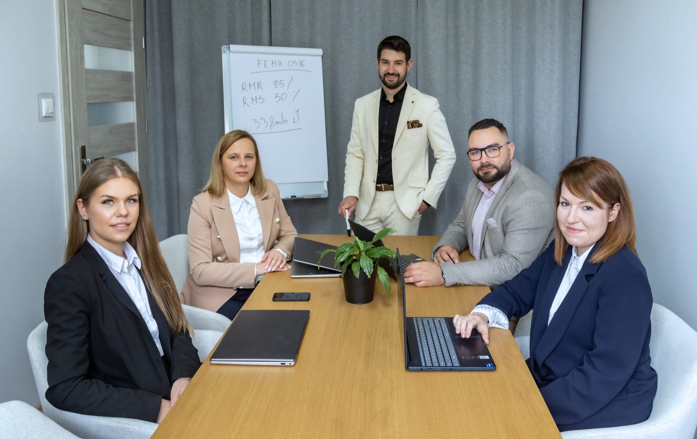 Zespół Biznes Medical podczas spotkania